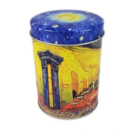 Puszka Carmani 6.5x9cm V. van Gogh, Tarasy kawiarni nocą - 2